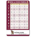 Wine and Food Pairing Chart Magnet (3 3/4"x5 1/2")